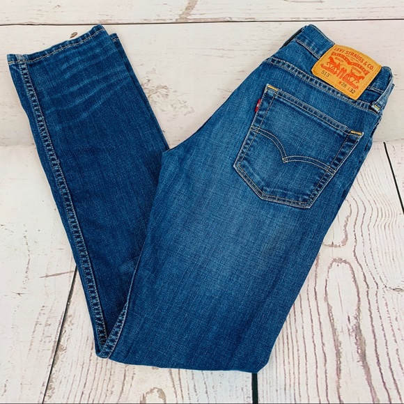 Levi's Denim - Levi’s 513 skinny stretch blue jeans 28x32